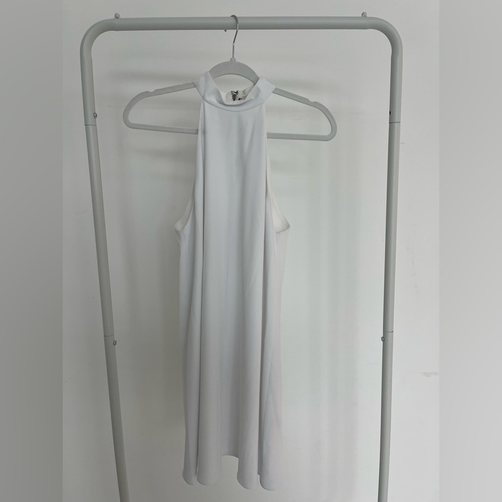 Alice + Olivia Classic White Dress